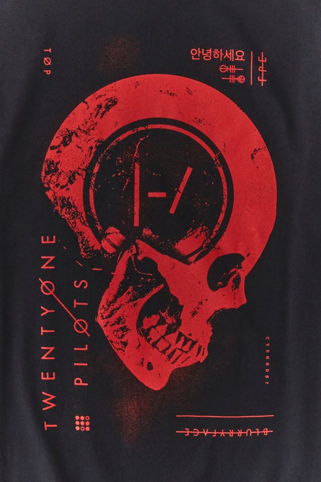 Twenty One Pilots Skull Graphic Tee #1