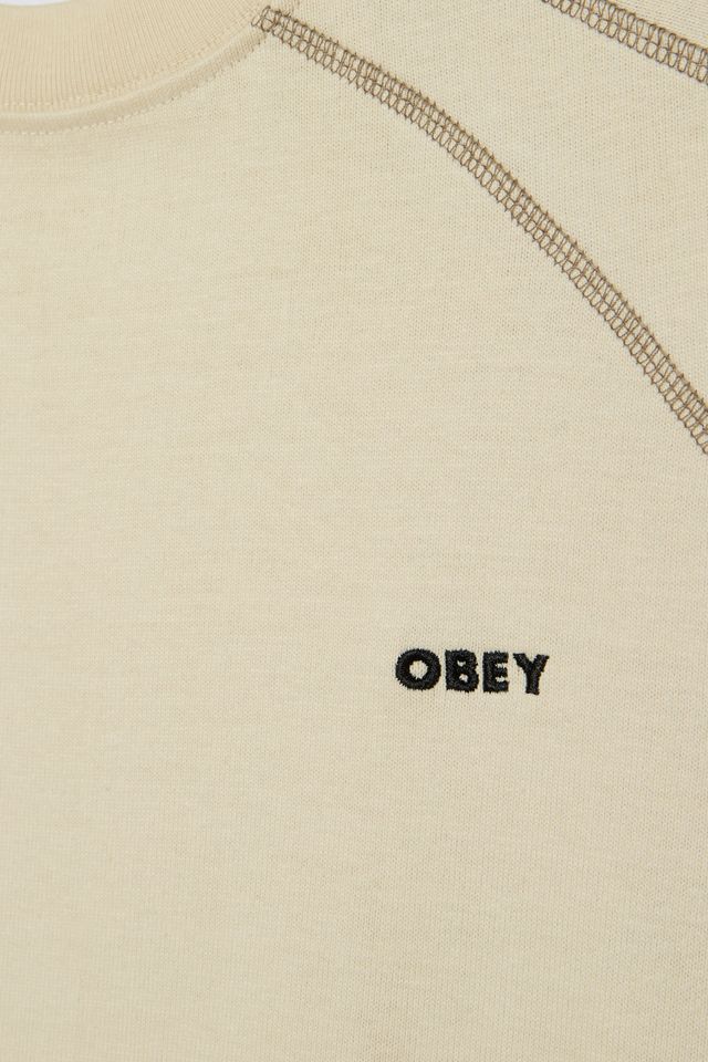T-shirt à coutures contrastées OBEY #2