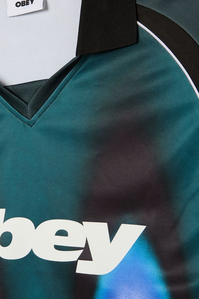 Haut de maillot de soccer Blurred OBEY #2