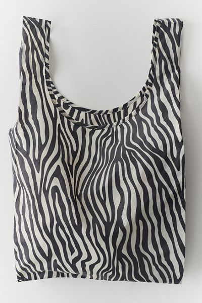 BAGGU UO Exclusive Zebra Standard Reusable Tote Bag
