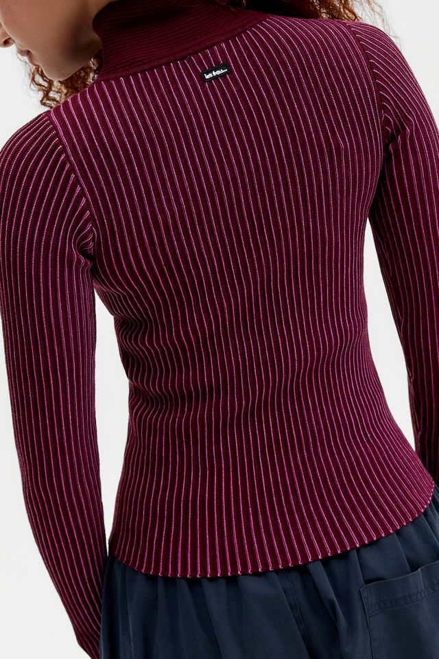iets frans… Long Sleeve Asymmetric Track Top #2