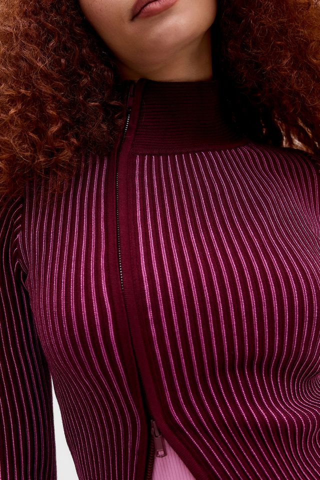 iets frans… Long Sleeve Asymmetric Track Top #3