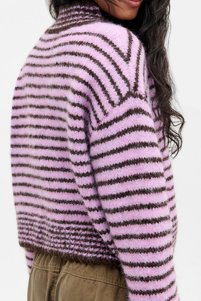 UO Indie Asymmetric Button Funnel Neck Cardigan #2