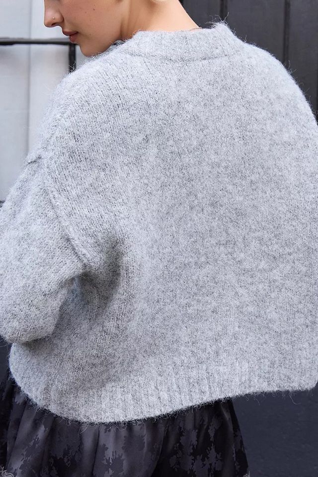 UO Hudson Fuzzy Cardigan #3
