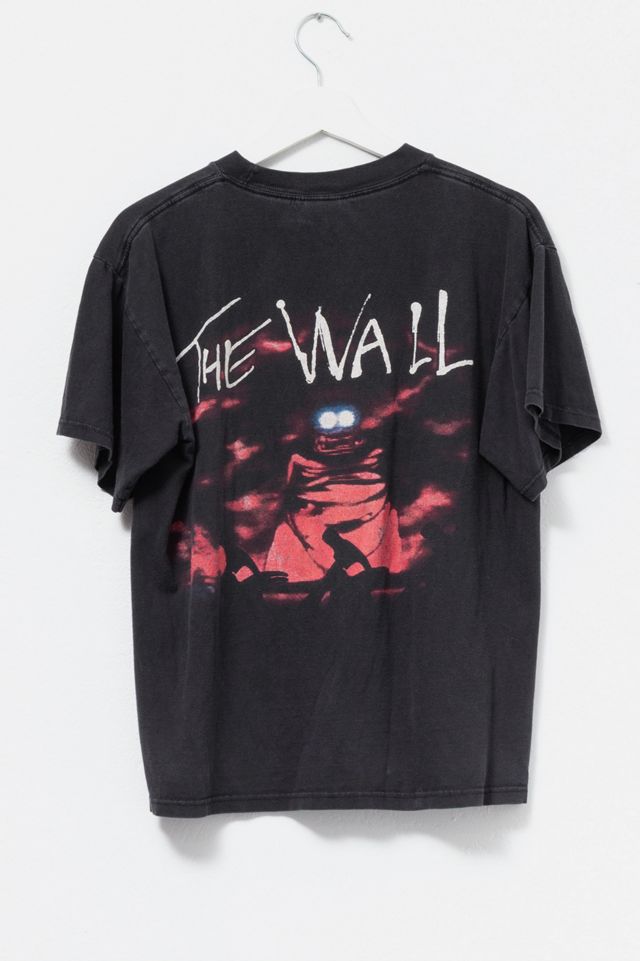 Vintage 1990s Distressed Pink Floyd The Wall Graphic Band T-Shirt #1