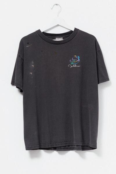 Vintage 1990s Distressed John Lennon Illustration Graphic T-Shirt