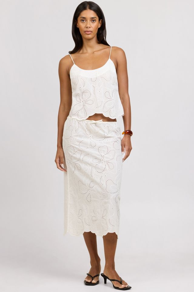 Onia Drawstring Midi Skirt #3