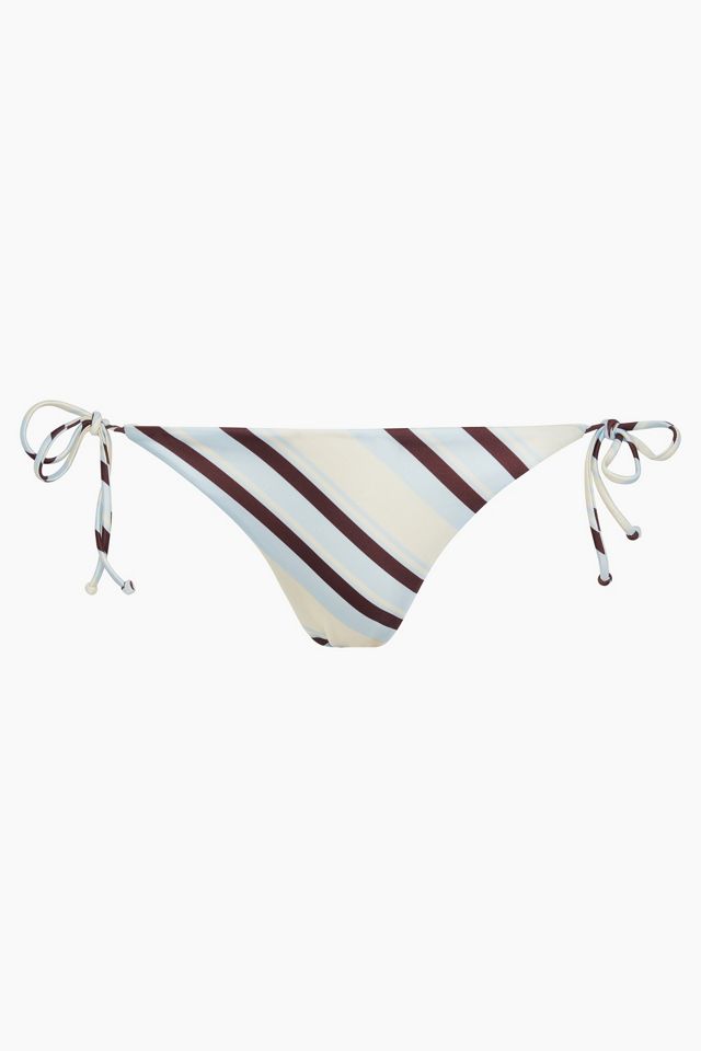 Onia Striped Kate String Bikini Bottom #4