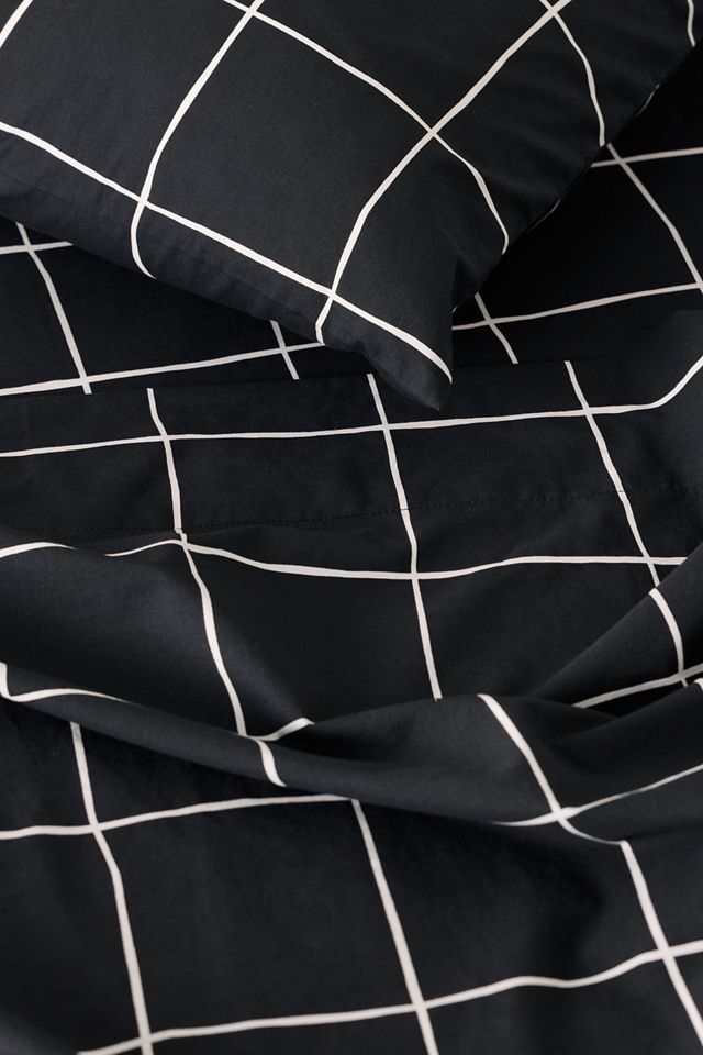 Wonky Grid Patterned Sheet Set #1
