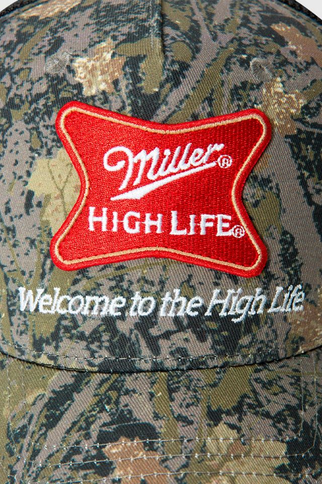 Junk Food Miller High Life Camo Trucker Hat #3