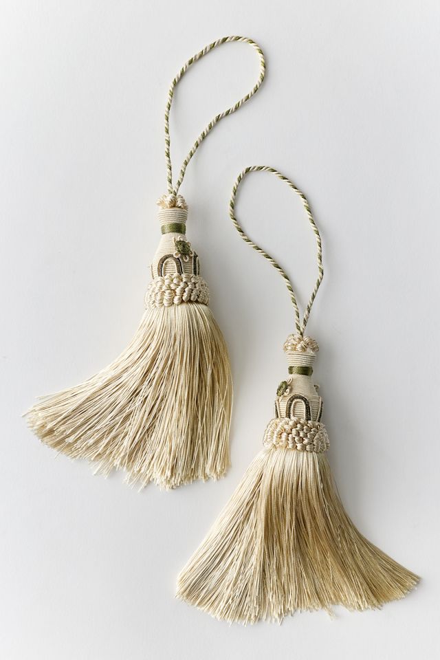 Door Knob Fringe Tassel - Set Of 2 #1