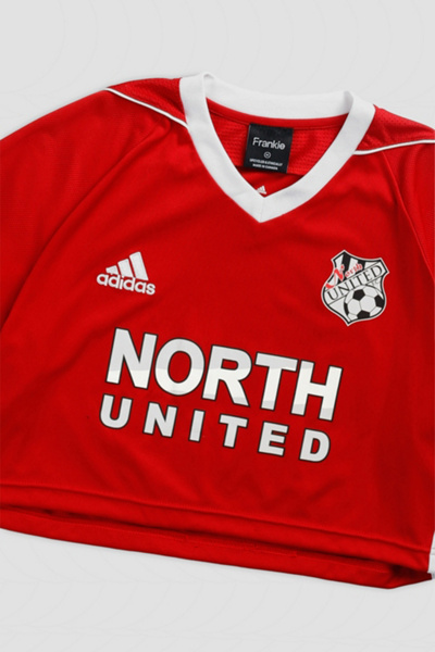 Frankie Collective Rework Crop North East United Soccer Jersey