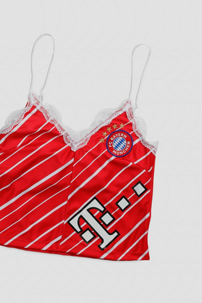 Frankie Collective Rework Munich Soccer Jersey Lace Tank