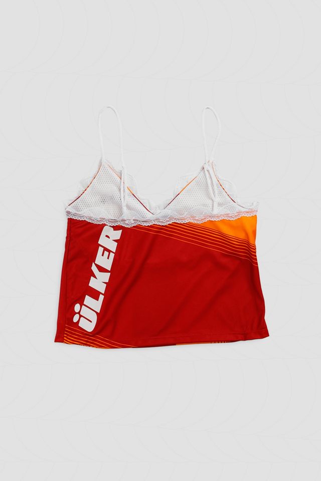 Frankie Collective Rework Soccer Jersey Lace Tank #1