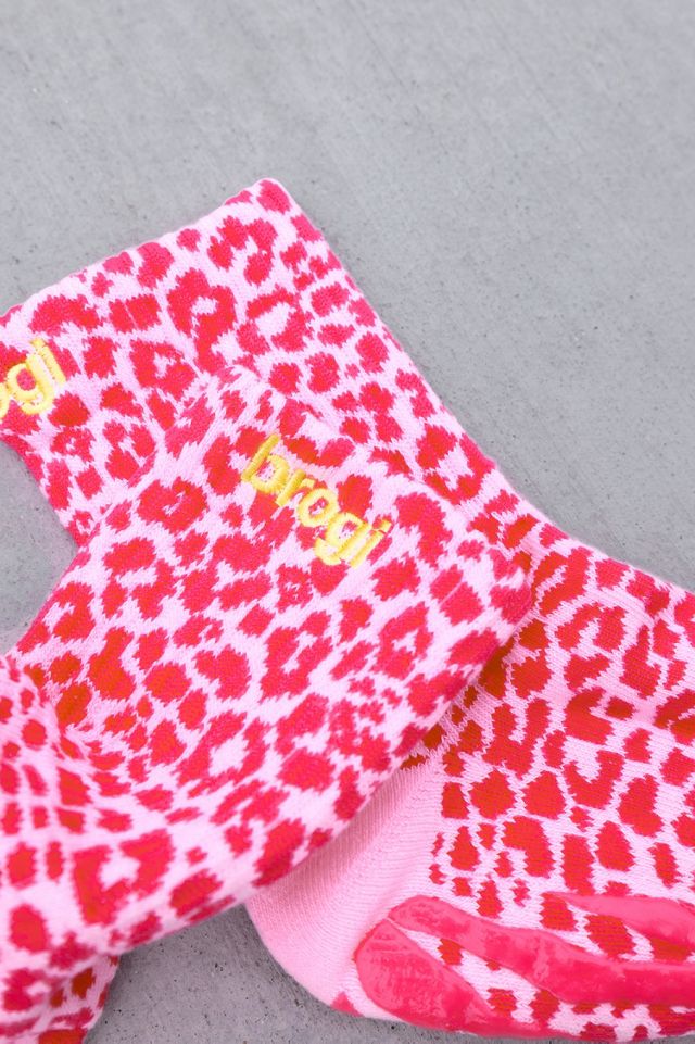 Brogi Yoga Animal Print Grip Pilates Socks #2