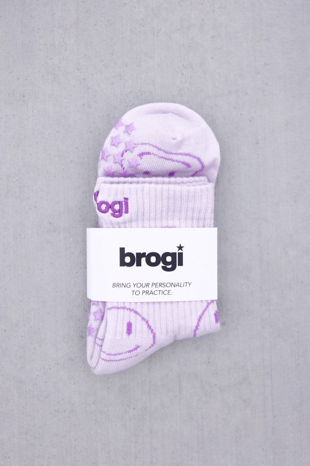 Brogi Yoga Smiley Grip Pilates Socks #1