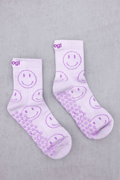 Brogi Yoga Smiley Grip Pilates Socks