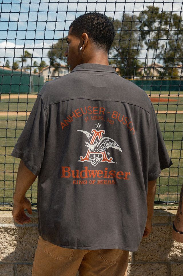 Junk Food Budweiser King of Beers Camp Shirt #1