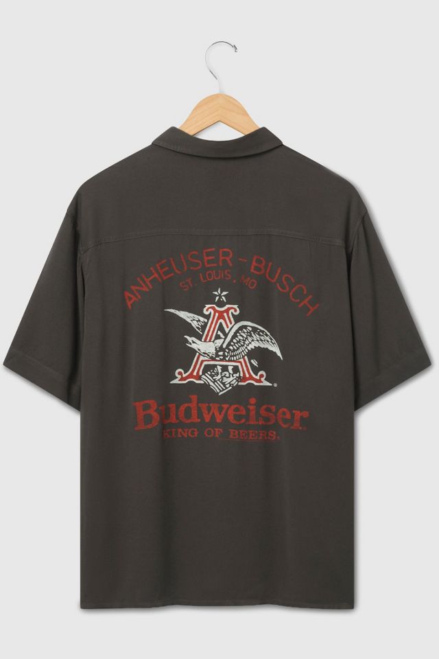 Junk Food Budweiser King of Beers Camp Shirt #3