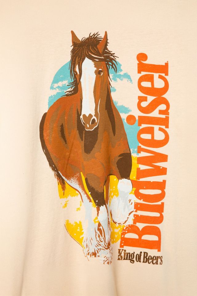 Junk Food Budweiser Clydesdale Vintage Tee #3