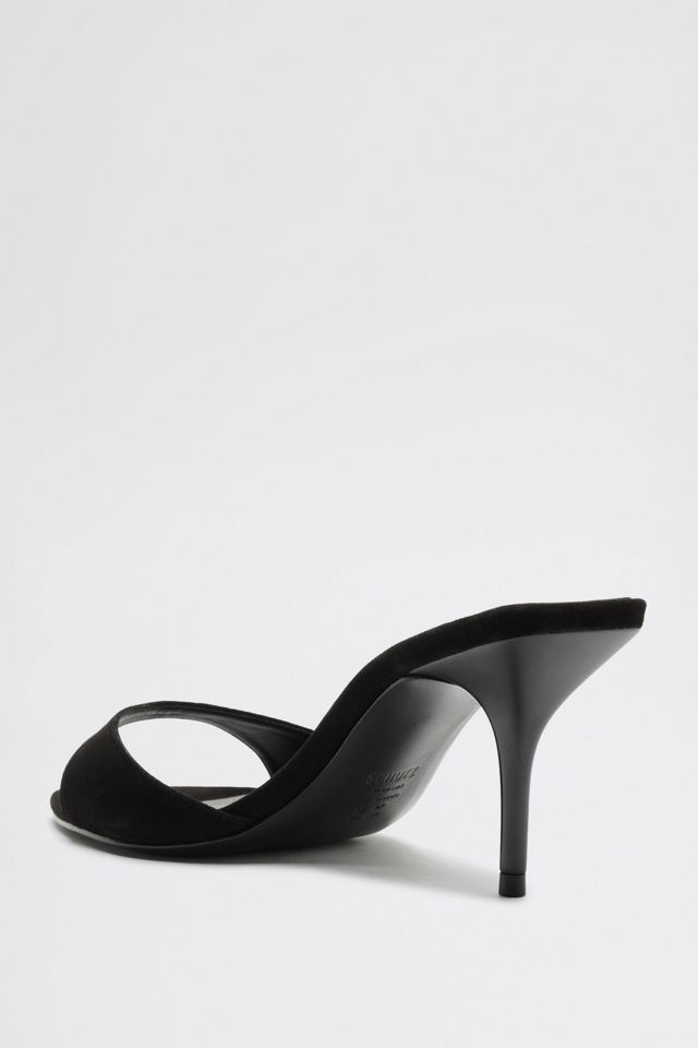 Schutz Elodie Suede Heeled Sandals #4