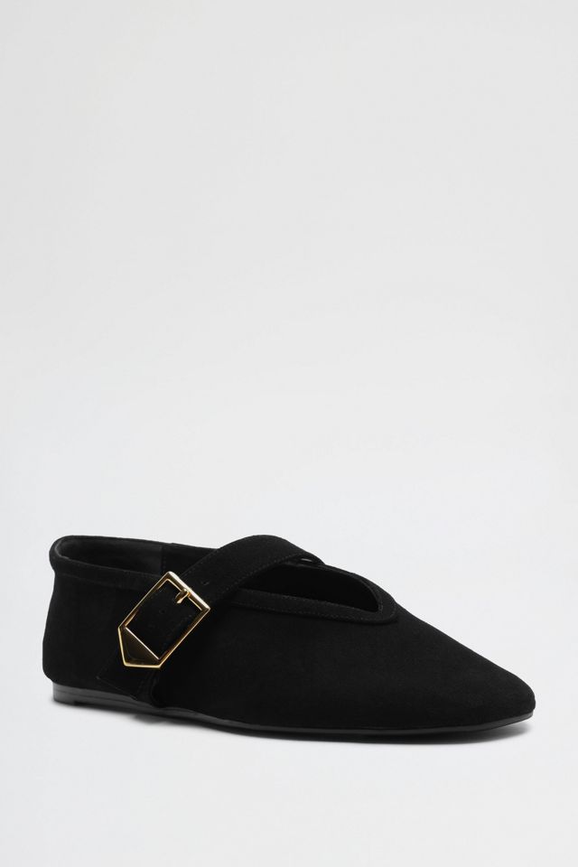 Schutz Vick Suede Buckle Ballet Flats #2