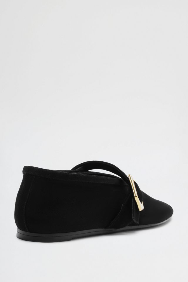 Schutz Vick Suede Buckle Ballet Flats #3