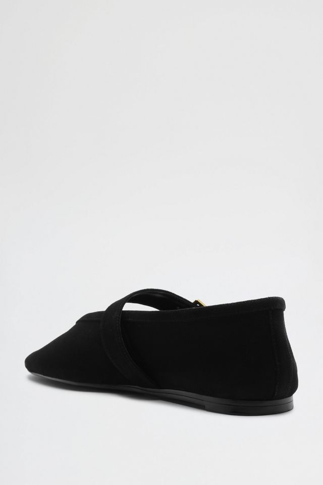 Schutz Vick Suede Buckle Ballet Flats #4