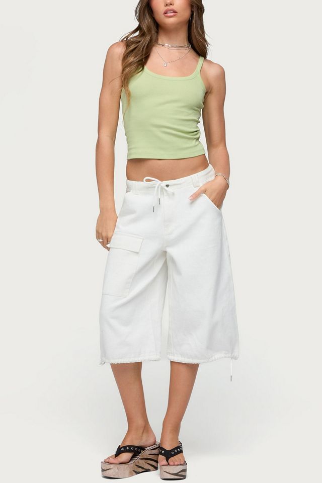 Edikted Cargo Bermuda Shorts #4