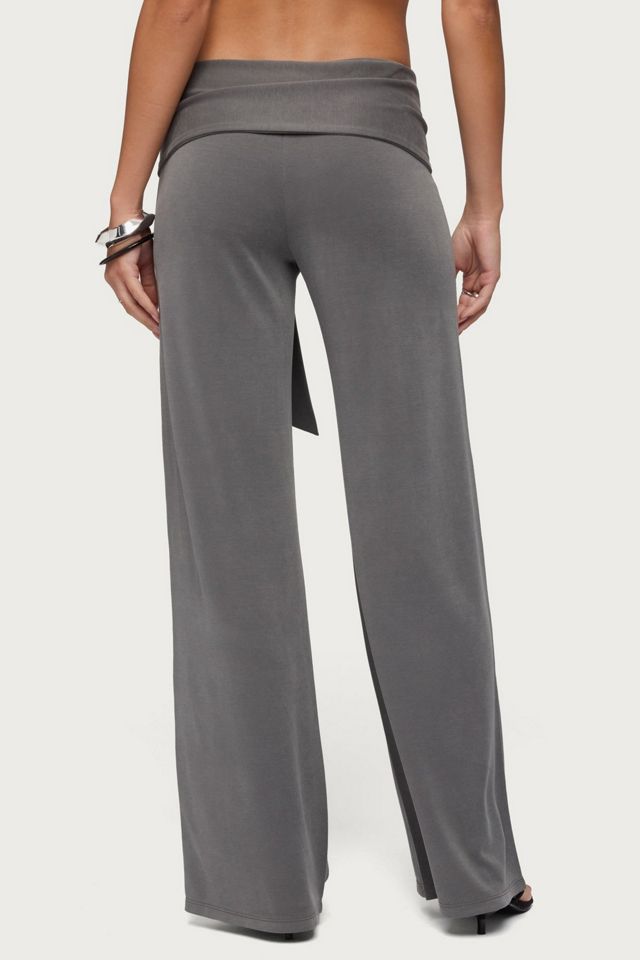 Edikted Xyla Straight Leg Tie Pants | Urban Outfitters