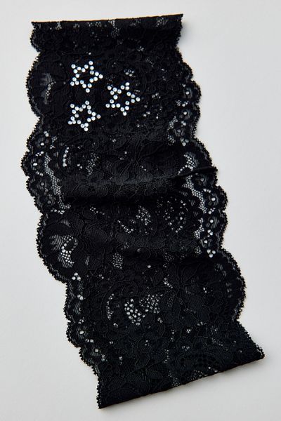 Julie Star Gem Soft Lace Headband