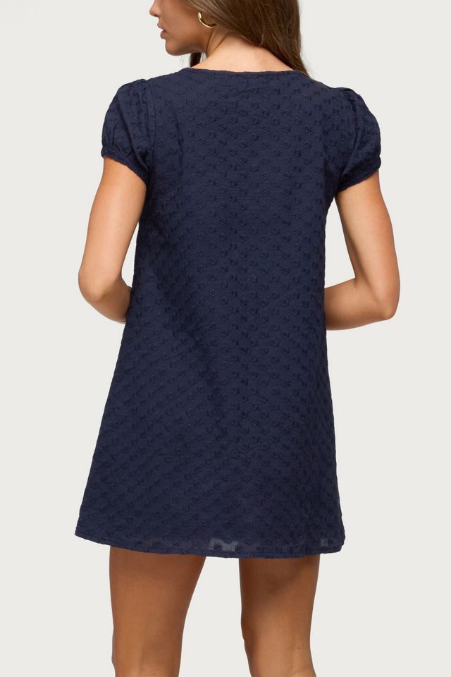 Edikted Mariella Lacey Eyelet Mini Dress #2
