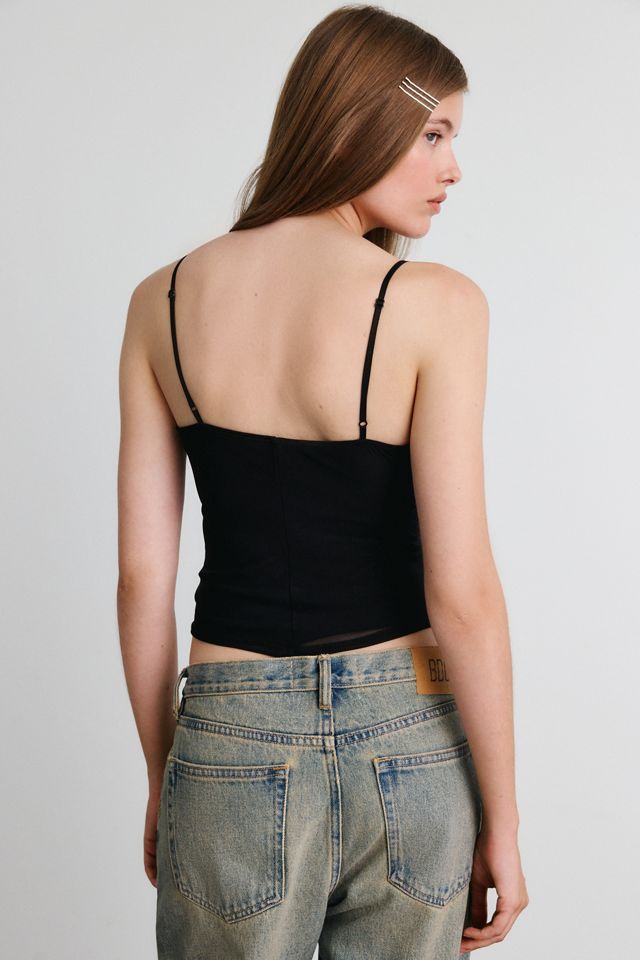 Kimchi Blue Cyntia Layered Lace Cowl Neck Cami #3