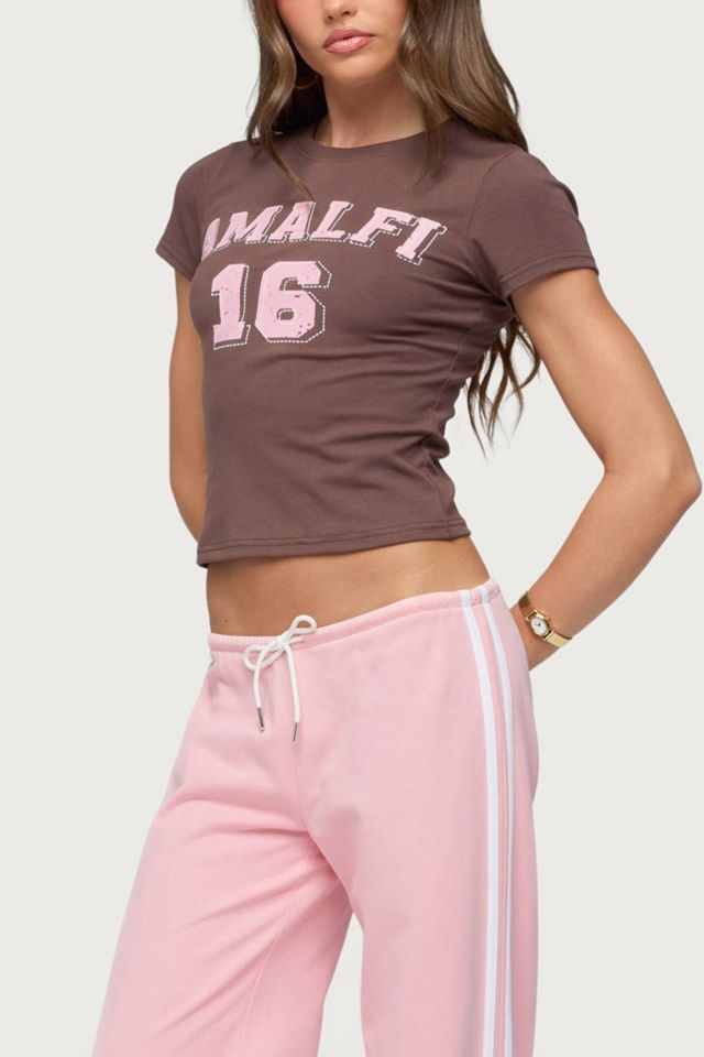 Edikted Amalfi Contrast T Shirt #3