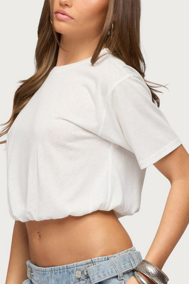 Edikted Raina Bubble T Shirt #2