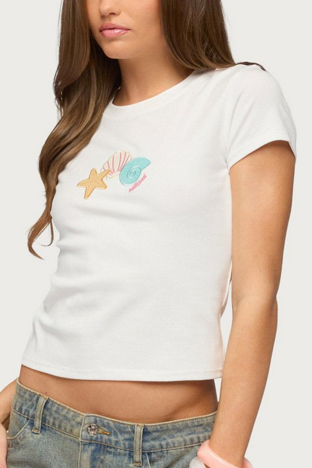 Edikted Ocean Club T Shirt #2