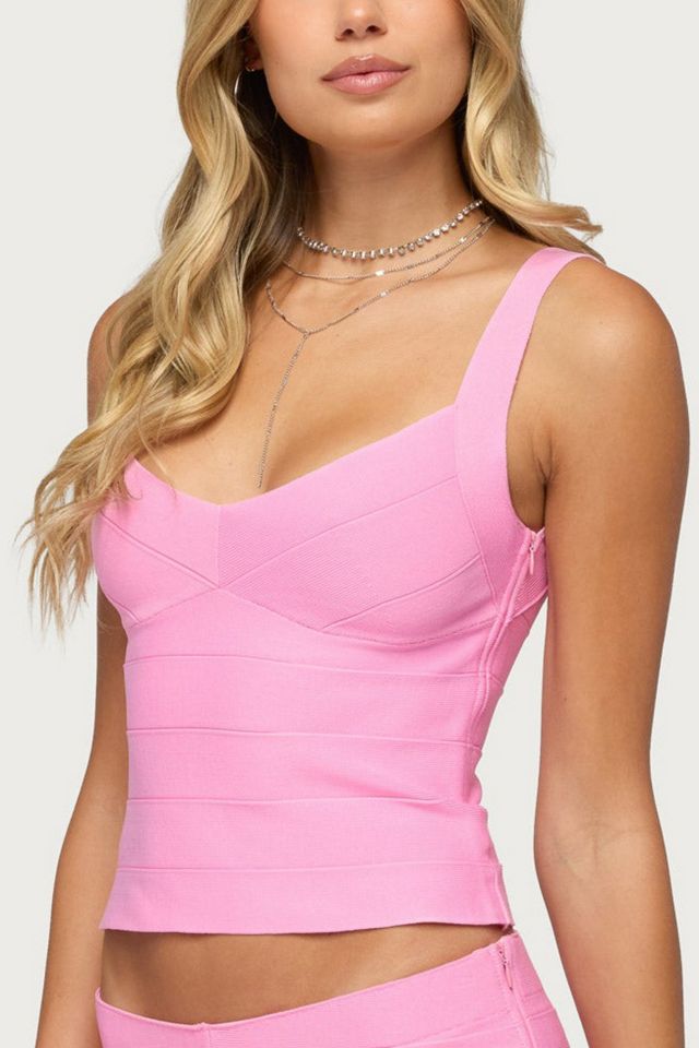 Edikted Ianthe Knit Bandage Top #2