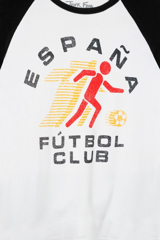 Junk Food Espana Futbol Club Baby Raglan Tee #2