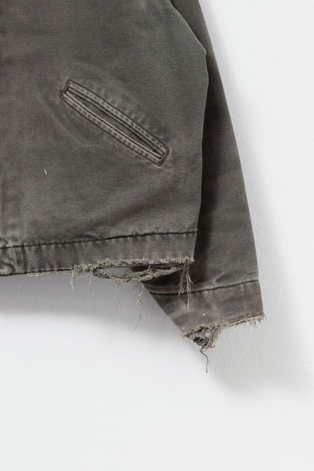 Vintage Y2K Carhartt  Distressed Green Detroit Jacket #3