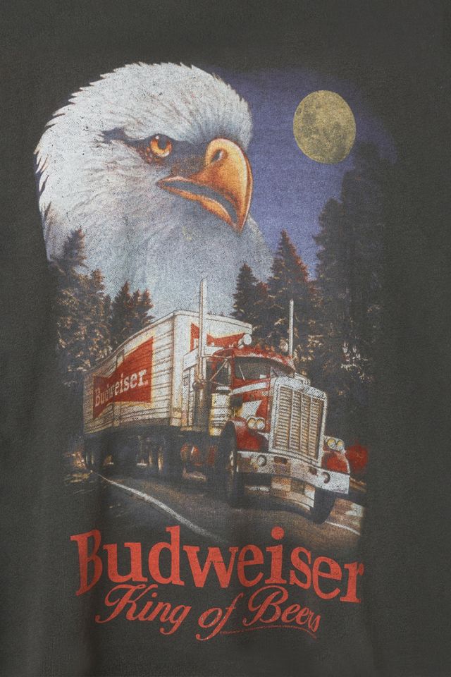 Junk Food Budweiser Semi Truck Vintage Tee #3