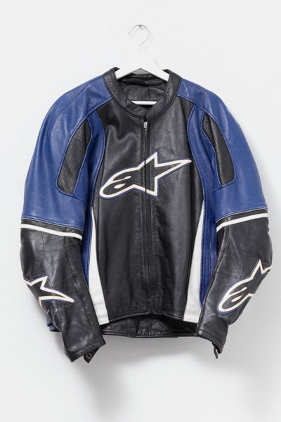 Vintage Y2K Alpinestars Distressed Motorcycle Jacket
