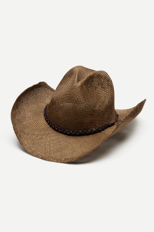 Wyeth Ford Sisal Straw Cowboy Hat #1