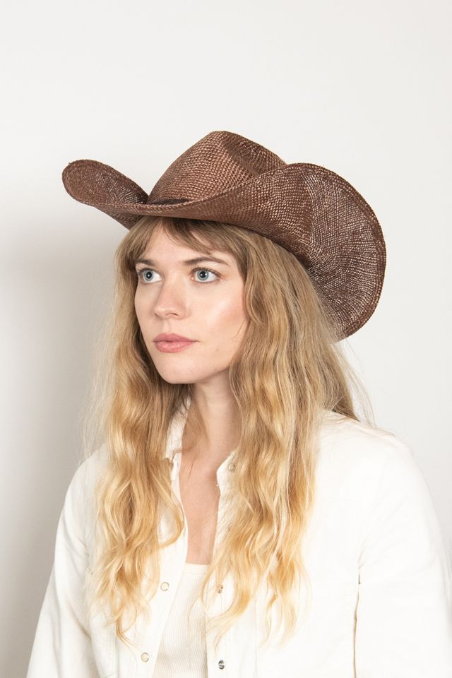 Wyeth Ford Sisal Straw Cowboy Hat #4
