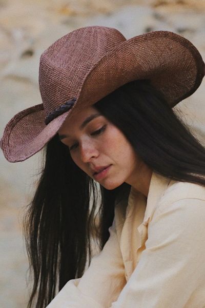 Wyeth Ford Sisal Straw Cowboy Hat