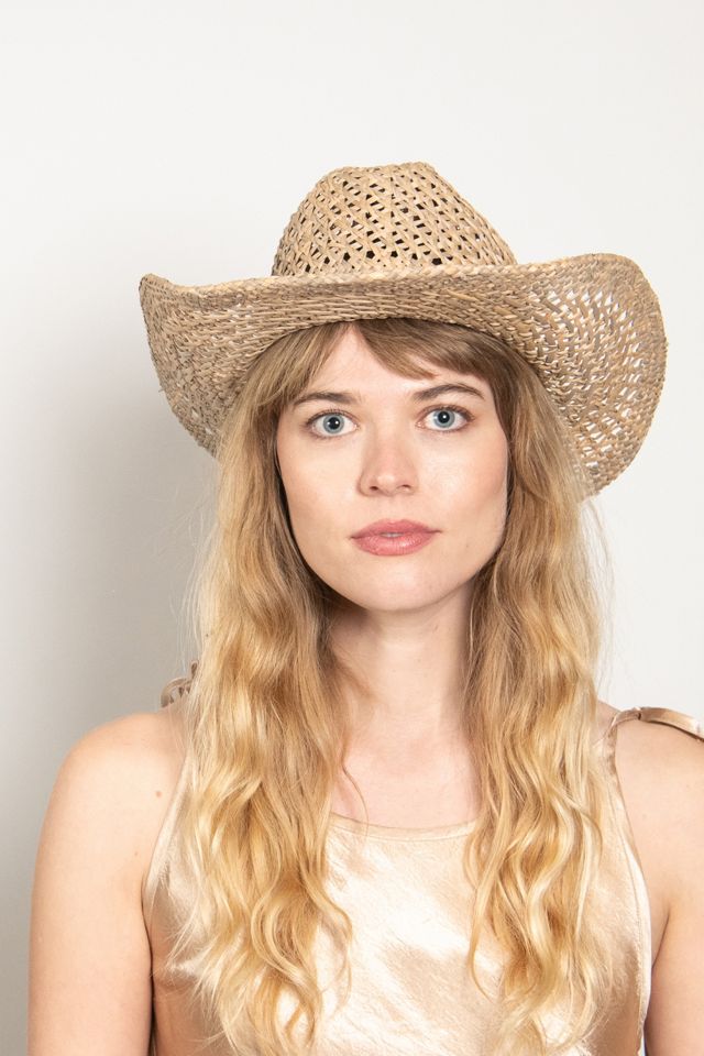Wyeth Jessica Straw Cowboy Hat #3