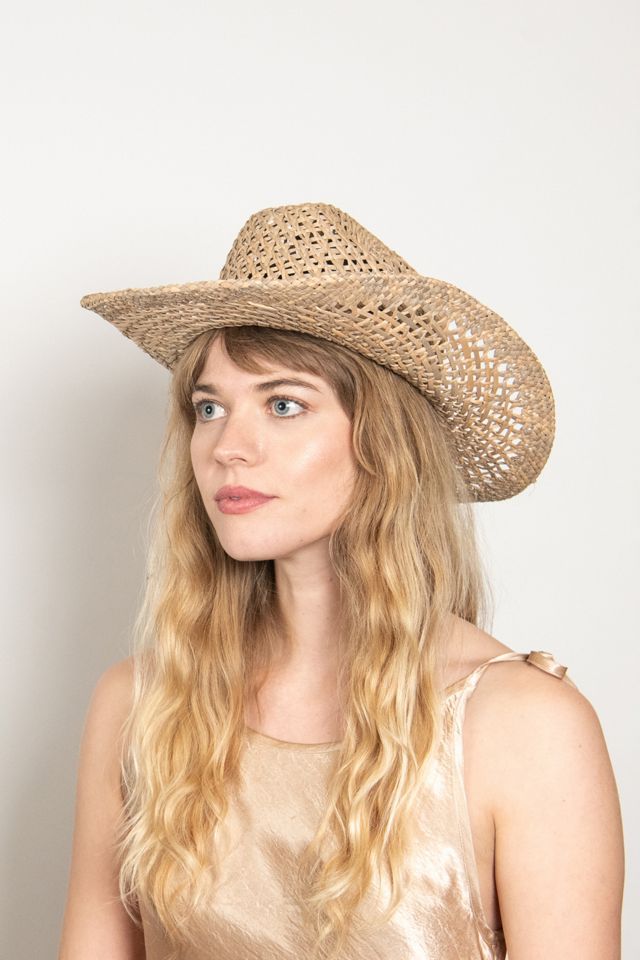 Wyeth Jessica Straw Cowboy Hat #4
