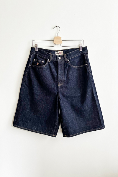 Stussy Big Ol Baggy Dark Rinse Denim Shorts | Urban Outfitters