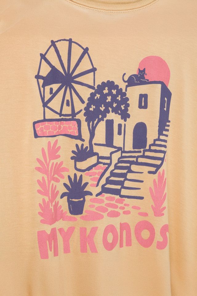 Junk Food Mykonos Vintage Tissue Tee #2