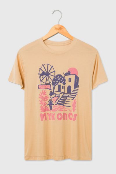 Junk Food Mykonos Vintage Tissue Tee