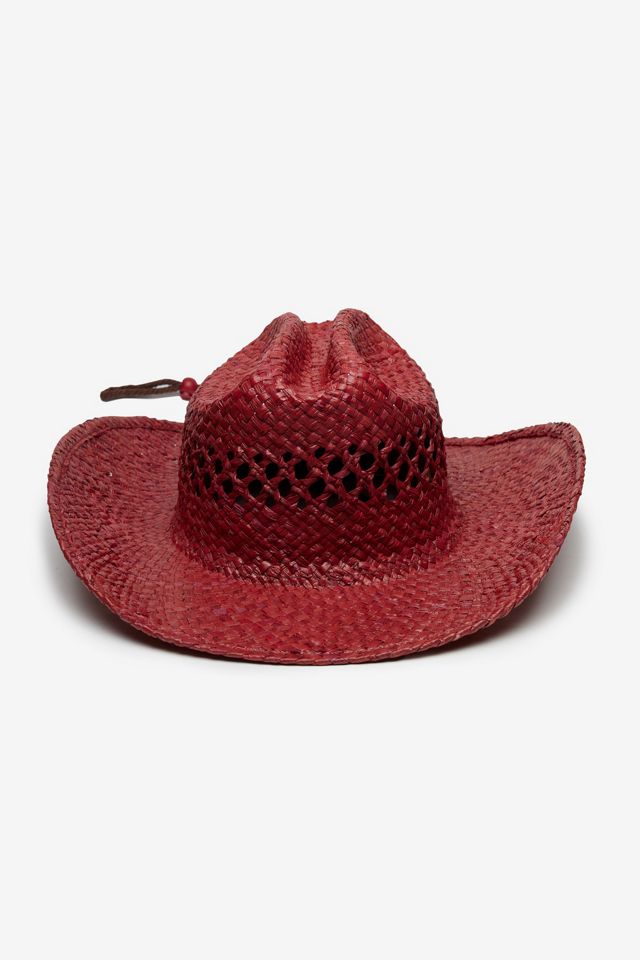Wyeth Brodie Raffia Cowboy Hat #1